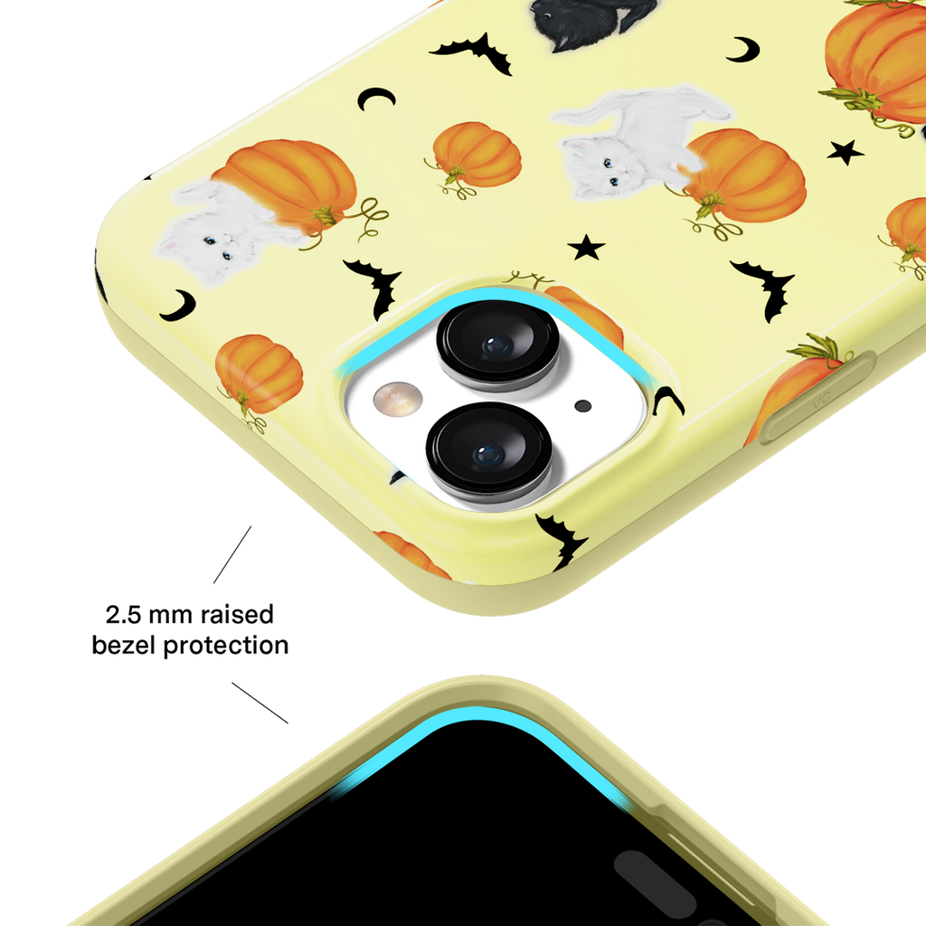 Purrfect Pumpkins iPhone Case