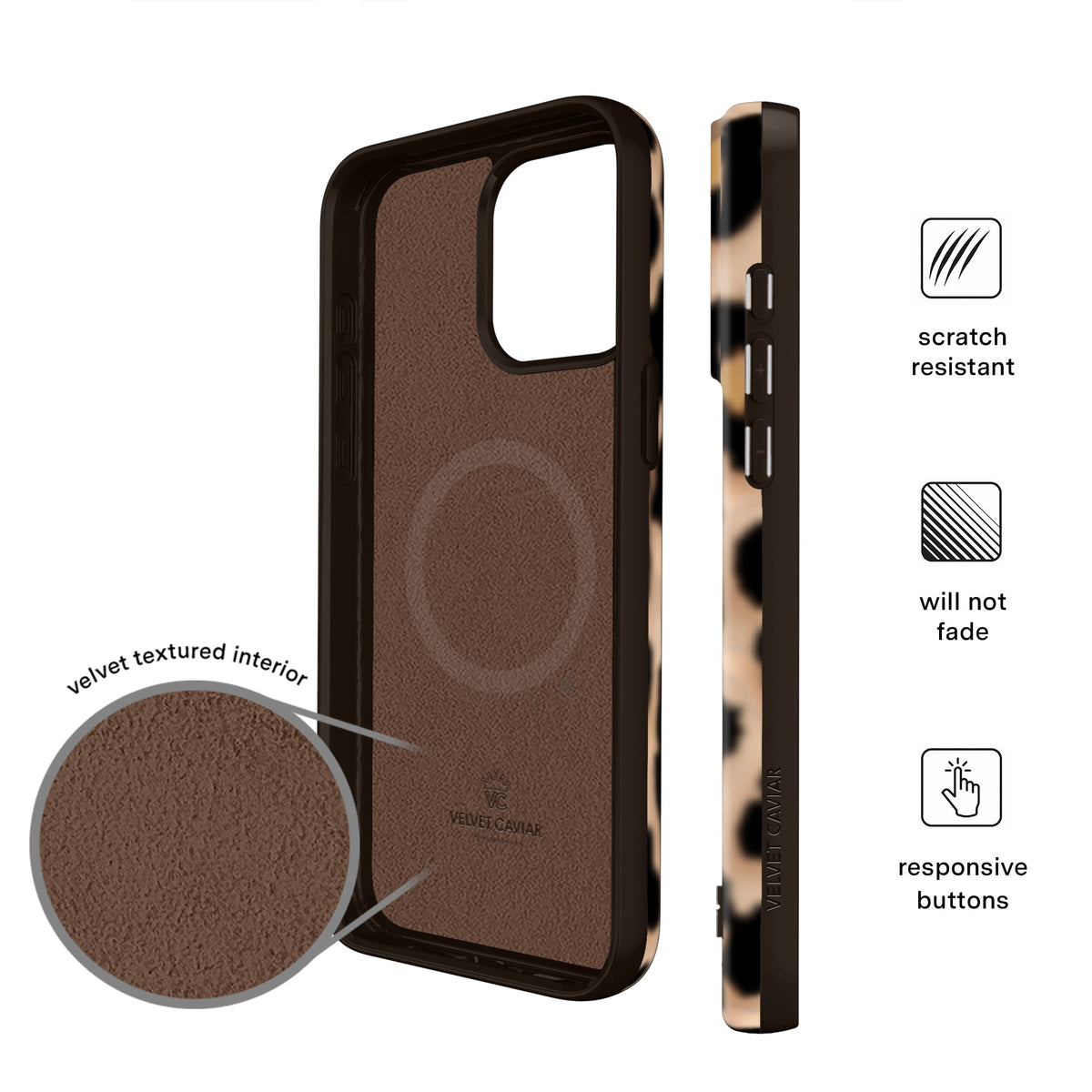 It Girl Blonde Leopard iPhone Case