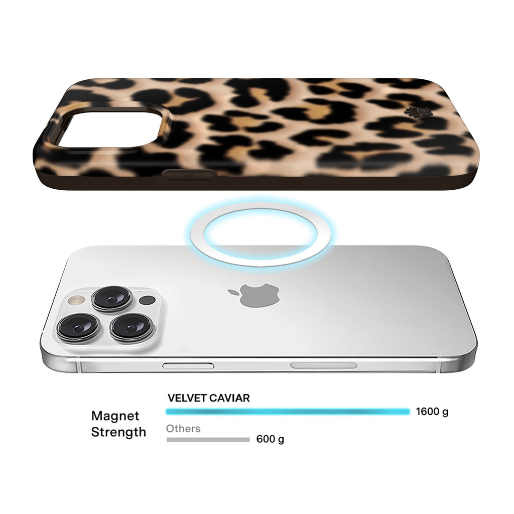 It Girl Blonde Leopard iPhone Case