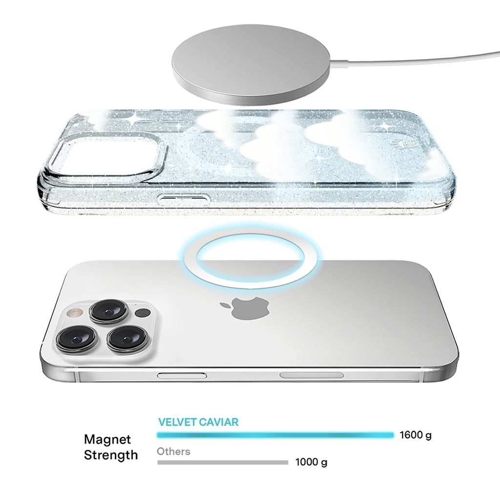 In the Clouds Stardust iPhone Case