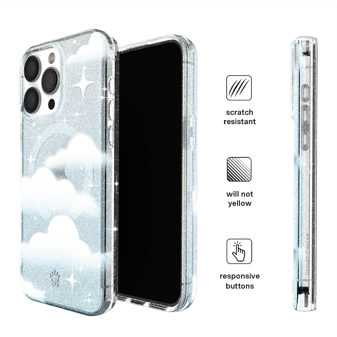 In the Clouds Stardust iPhone Case
