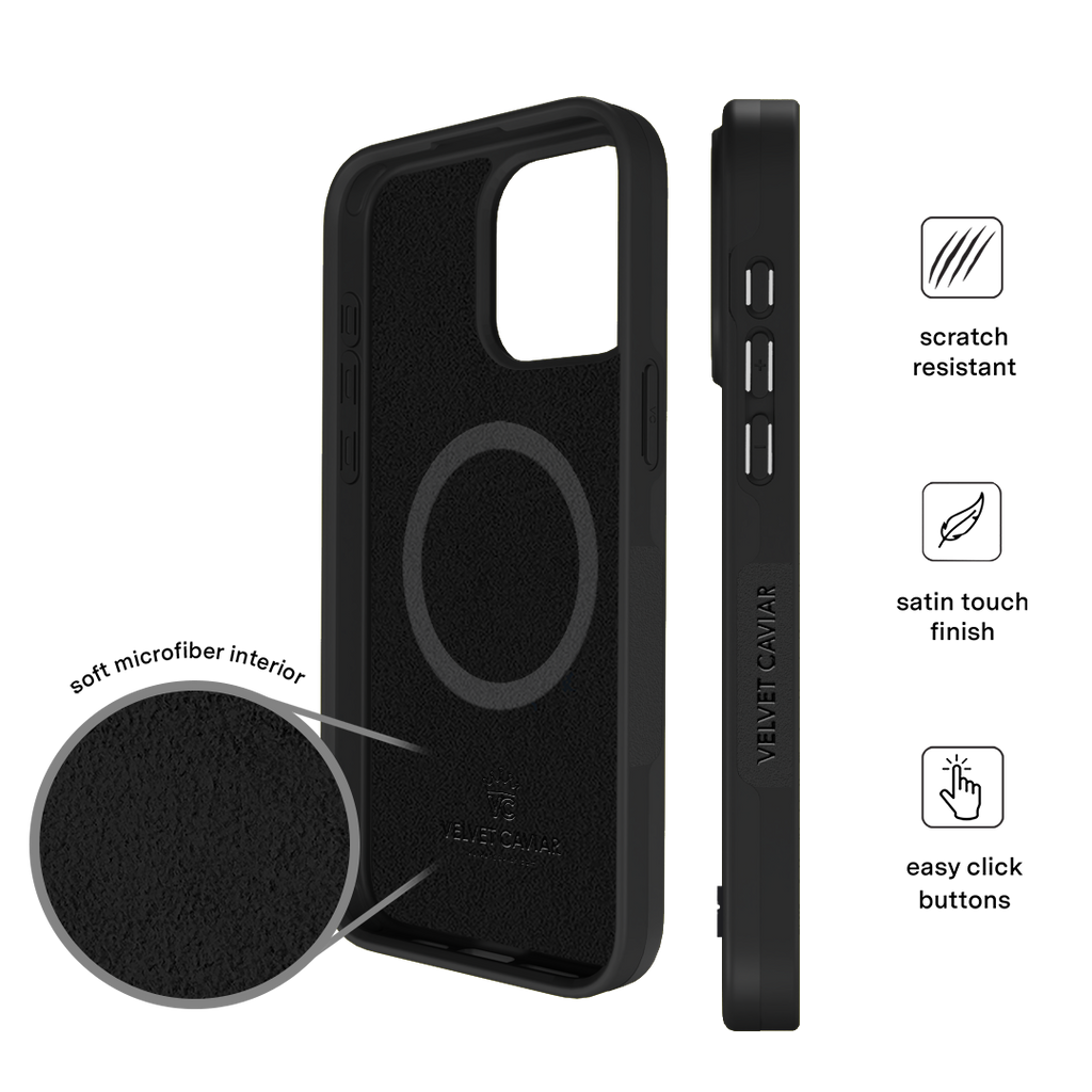 Just Black iPhone Case