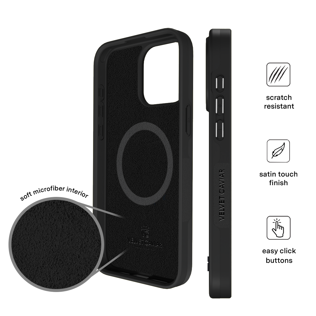 Just Black iPhone Case
