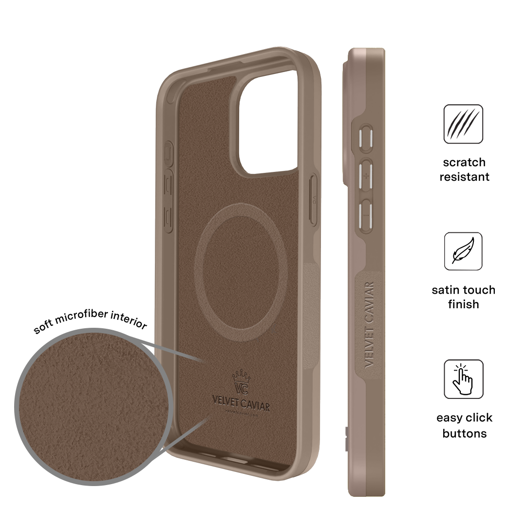 Cashmere Taupe iPhone Case