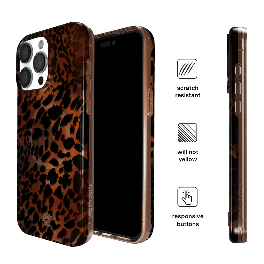 Leopard Tort iPhone Case