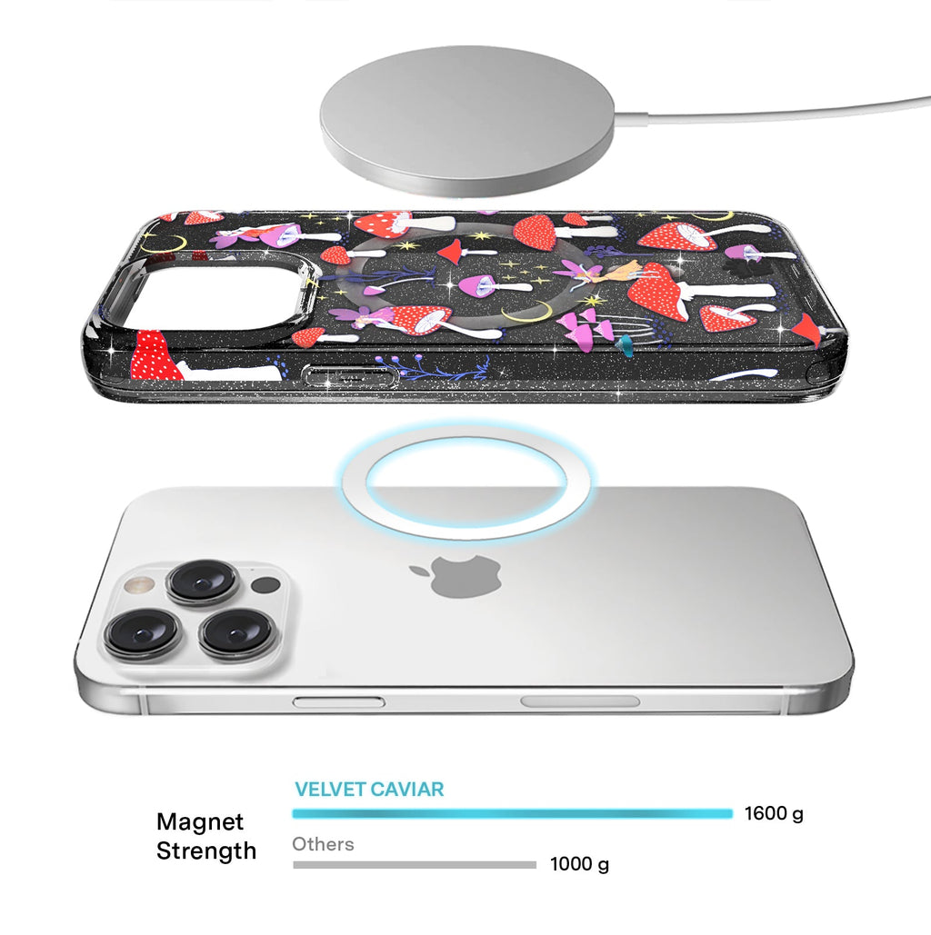 Mystic Mushrooms iPhone Case