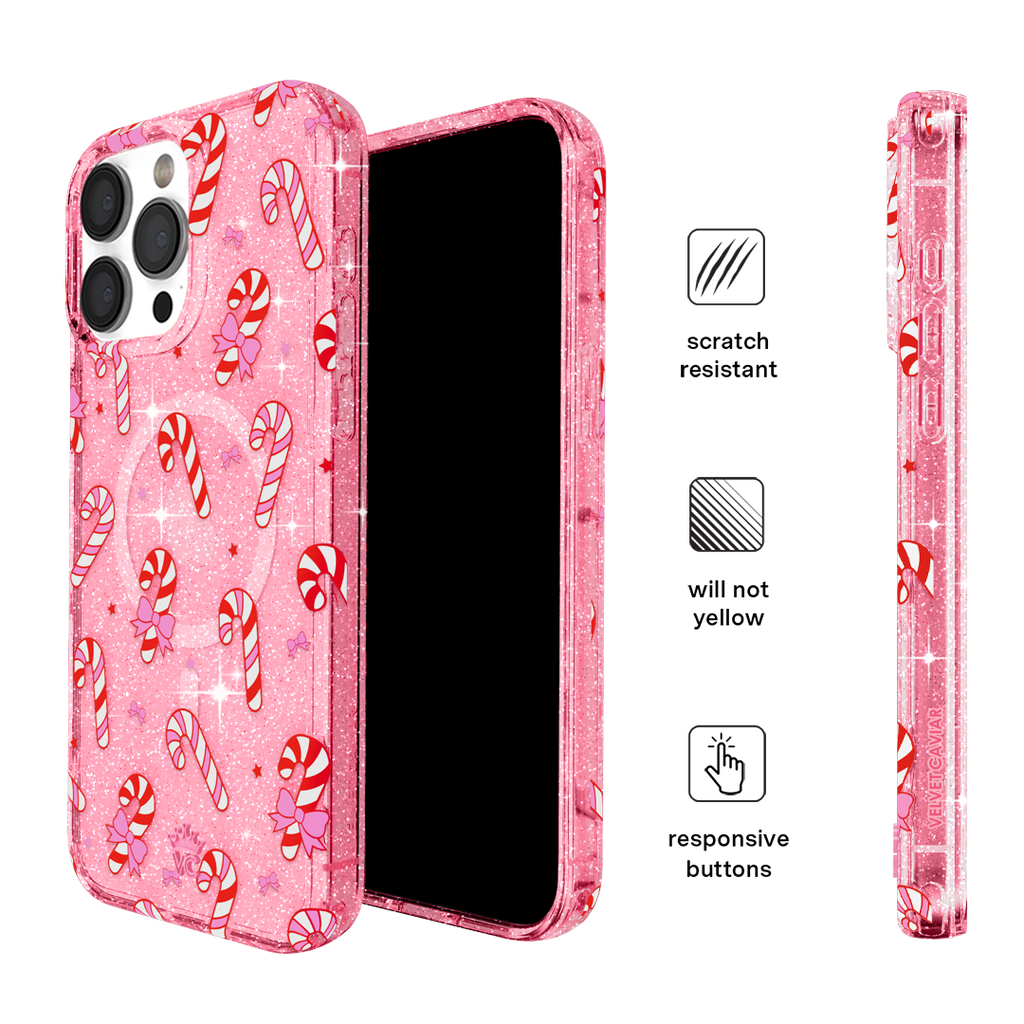 Pink Peppermint Princess iPhone Case