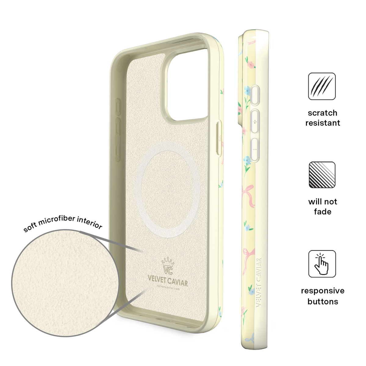 Buttercup Bows iPhone Case