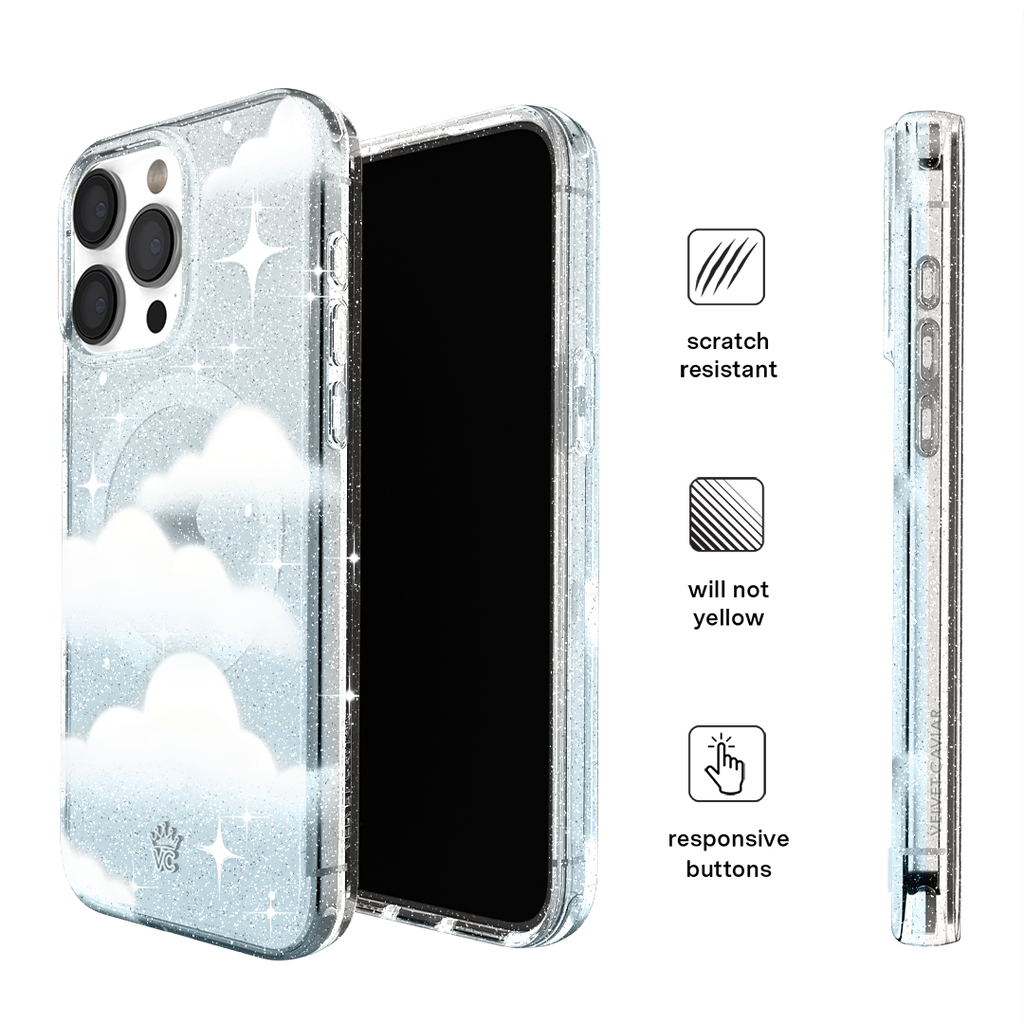 In the Clouds Stardust iPhone Case