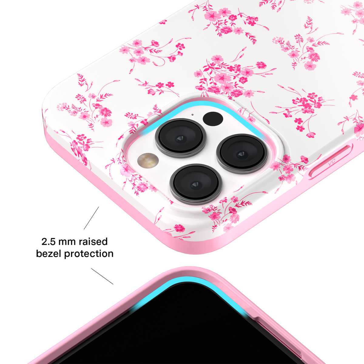 French Rose Floral iPhone Case