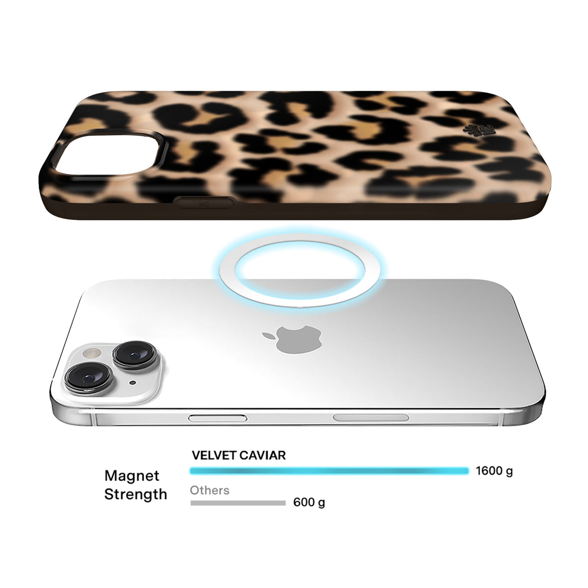 It Girl Blonde Leopard iPhone Case