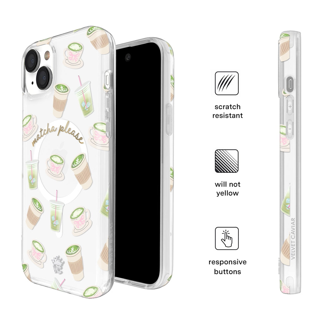 Matcha Please iPhone Case