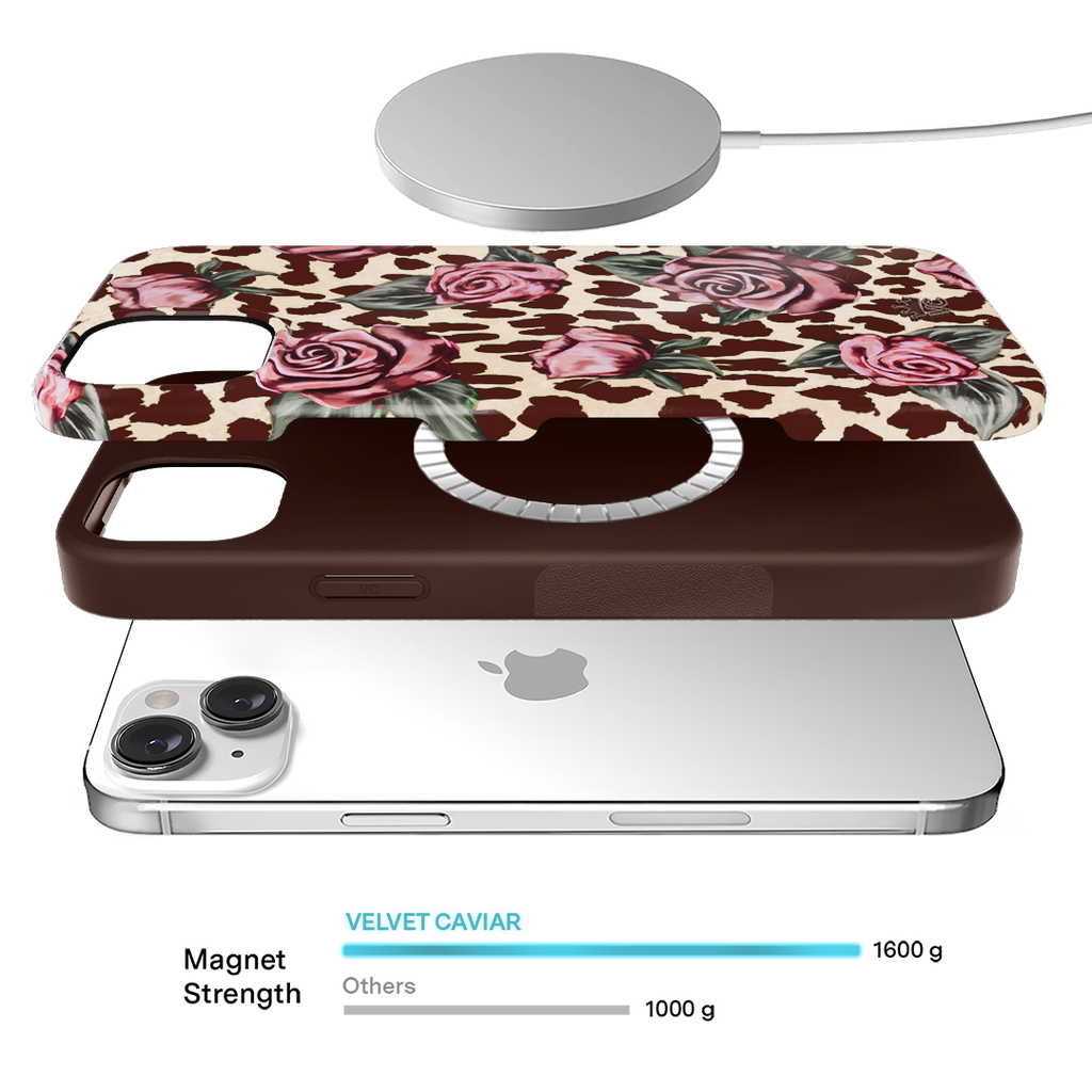 Rosy Leopard iPhone Case