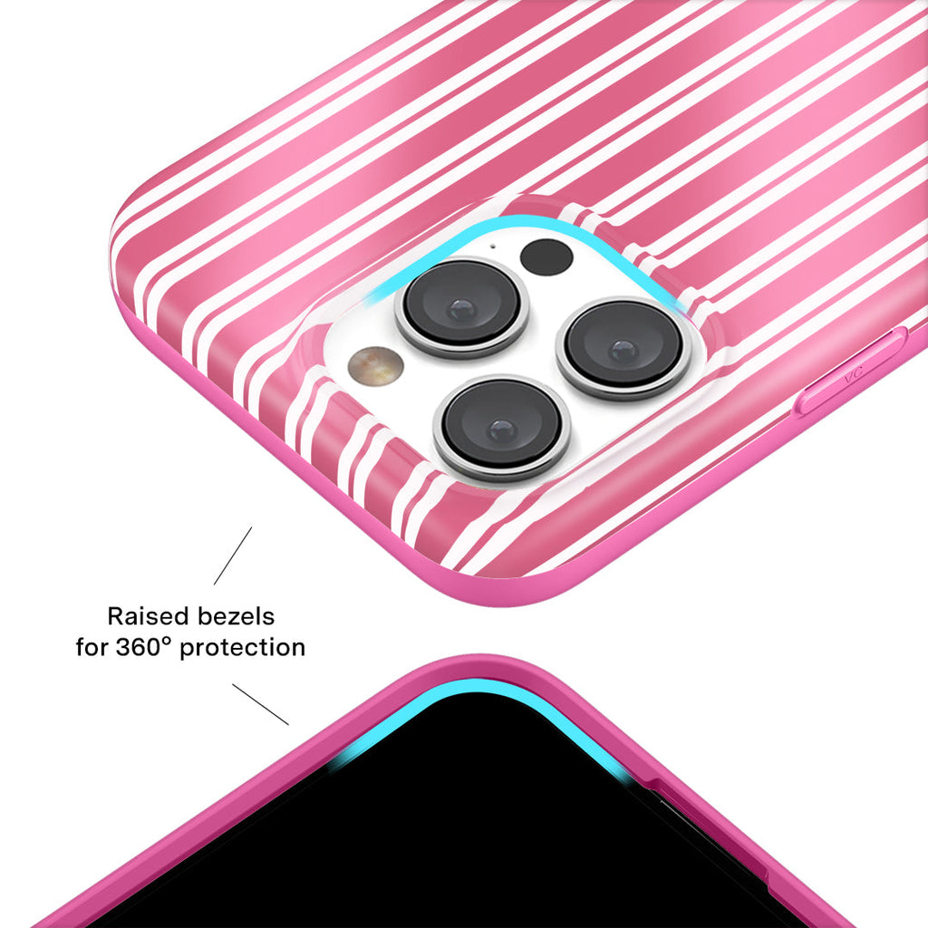 Candy Cane Stripes iPhone Case