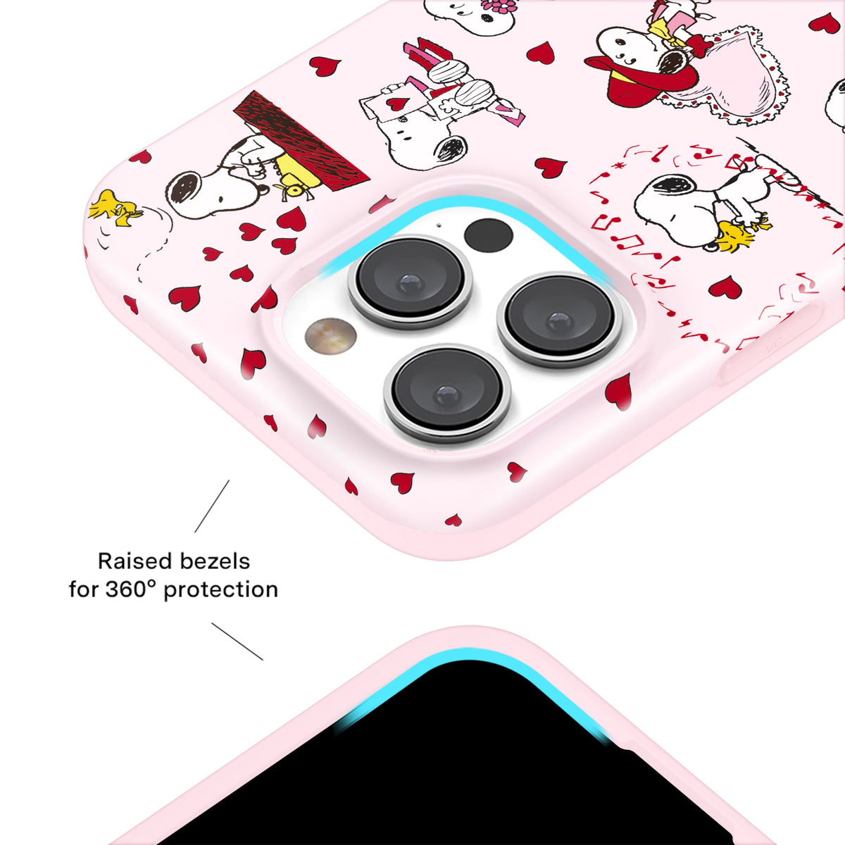 Snoopy Lovely Moods iPhone Case