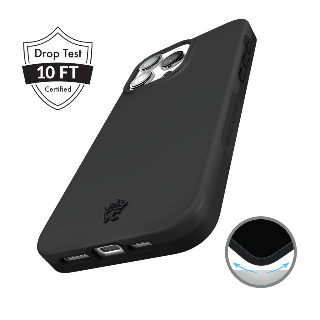 Just Black iPhone Case