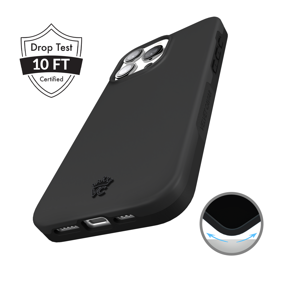 Just Black iPhone Case