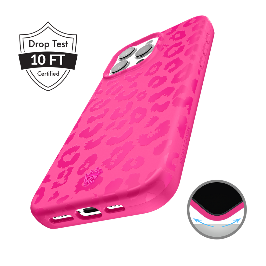 Even Hotter Pink Leopard iPhone Case