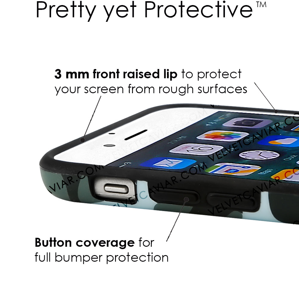 Green Camo iPhone Case