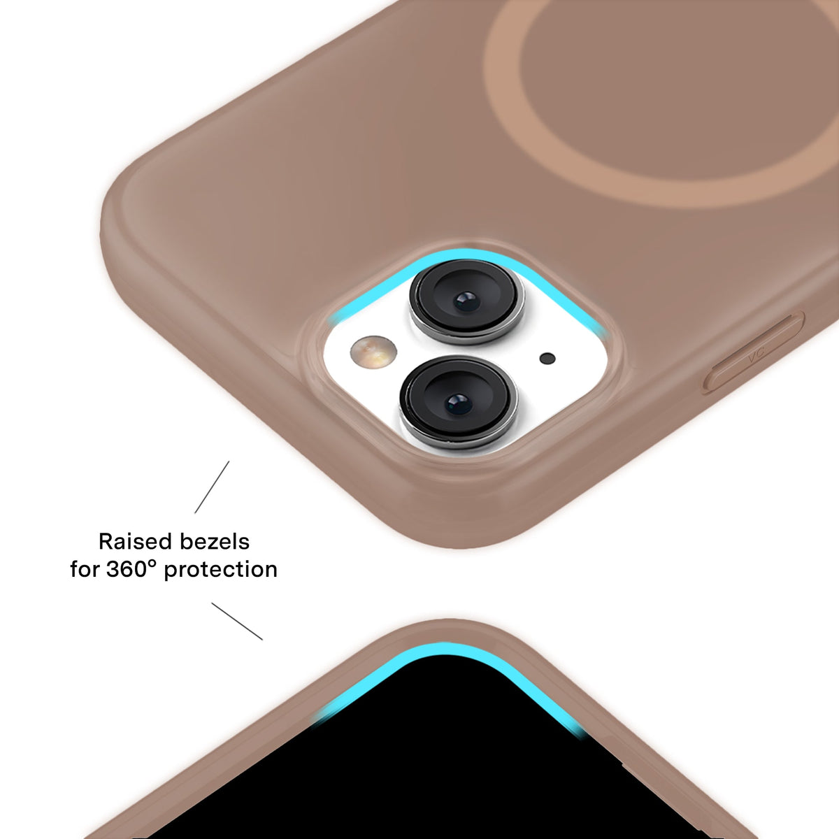 Cashmere Taupe Jelly iPhone Case