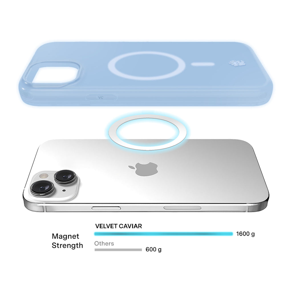 Glacier Blue Jelly iPhone Case