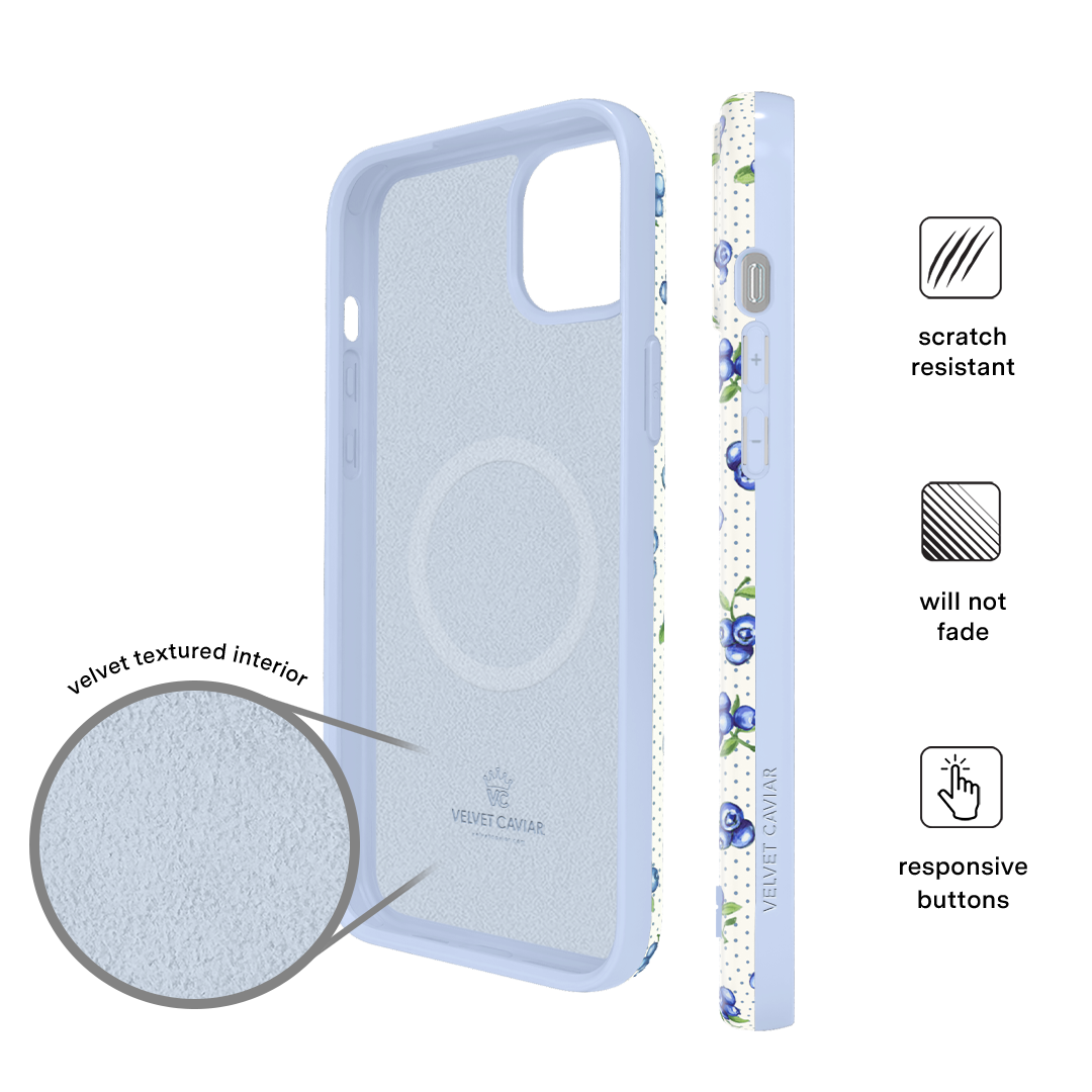 Blueberry Baby iPhone Case