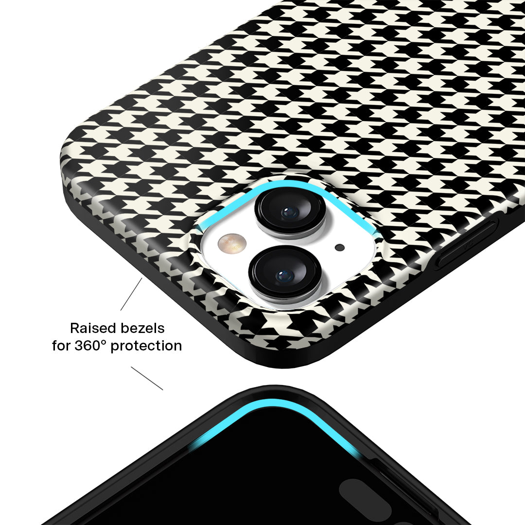 Houndstooth iPhone Case