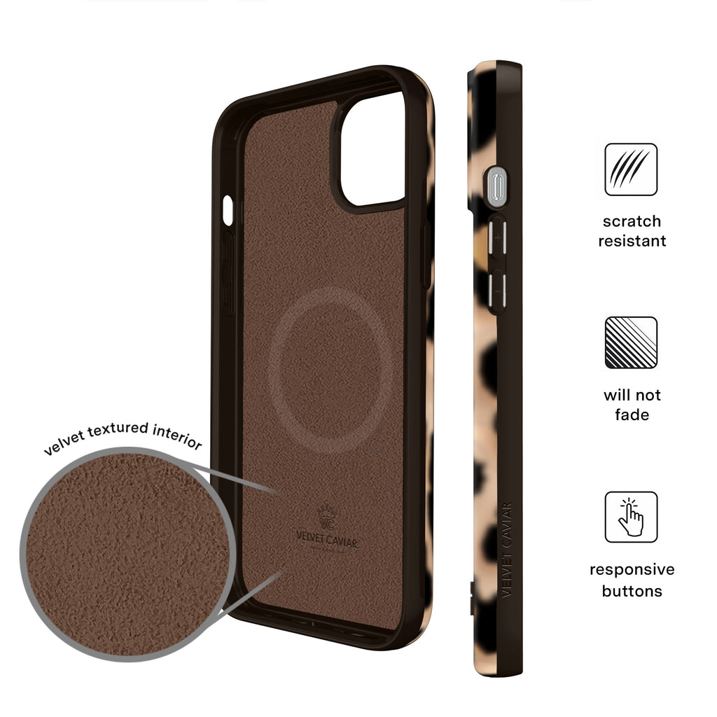 It Girl Blonde Leopard iPhone Case