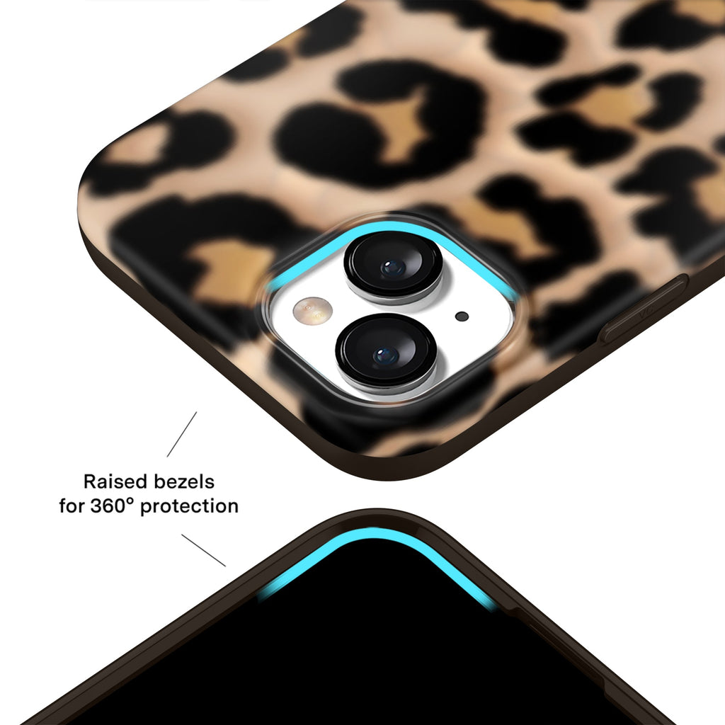 It Girl Blonde Leopard iPhone Case