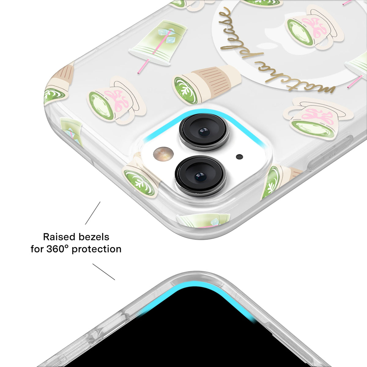 Matcha Please iPhone Case