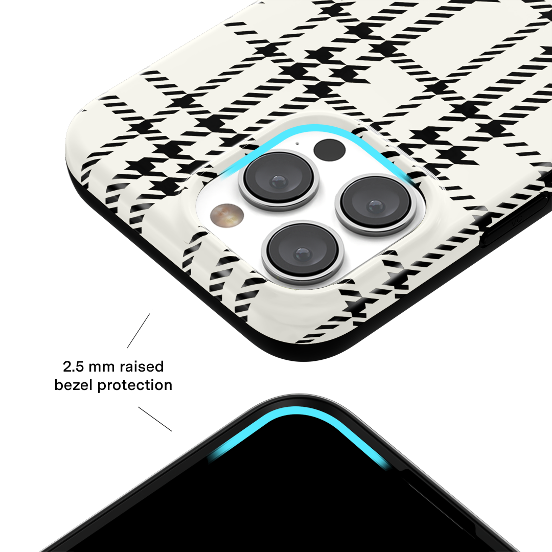 Houndstooth Sweater iPhone Case