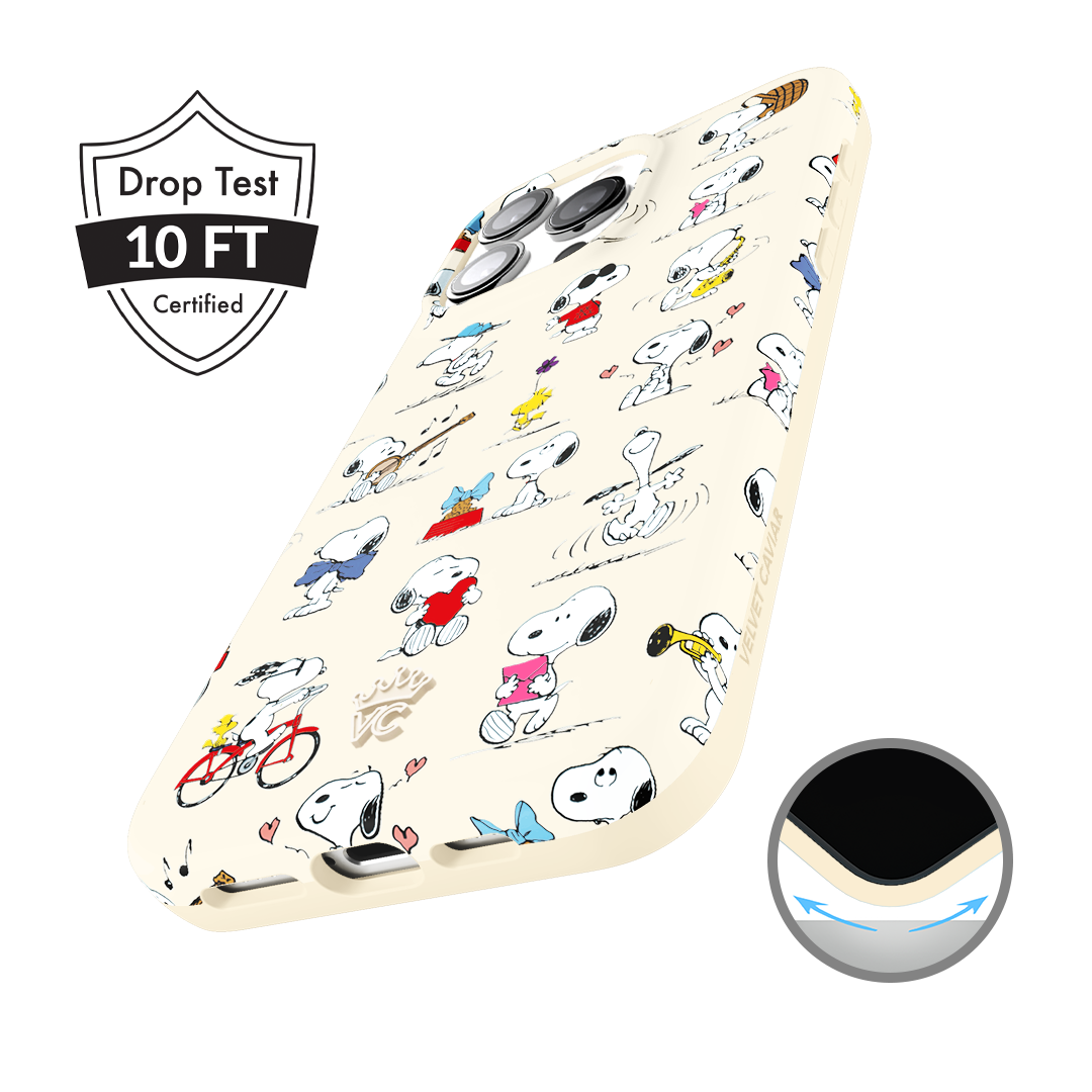 Snoopy Moods iPhone Case