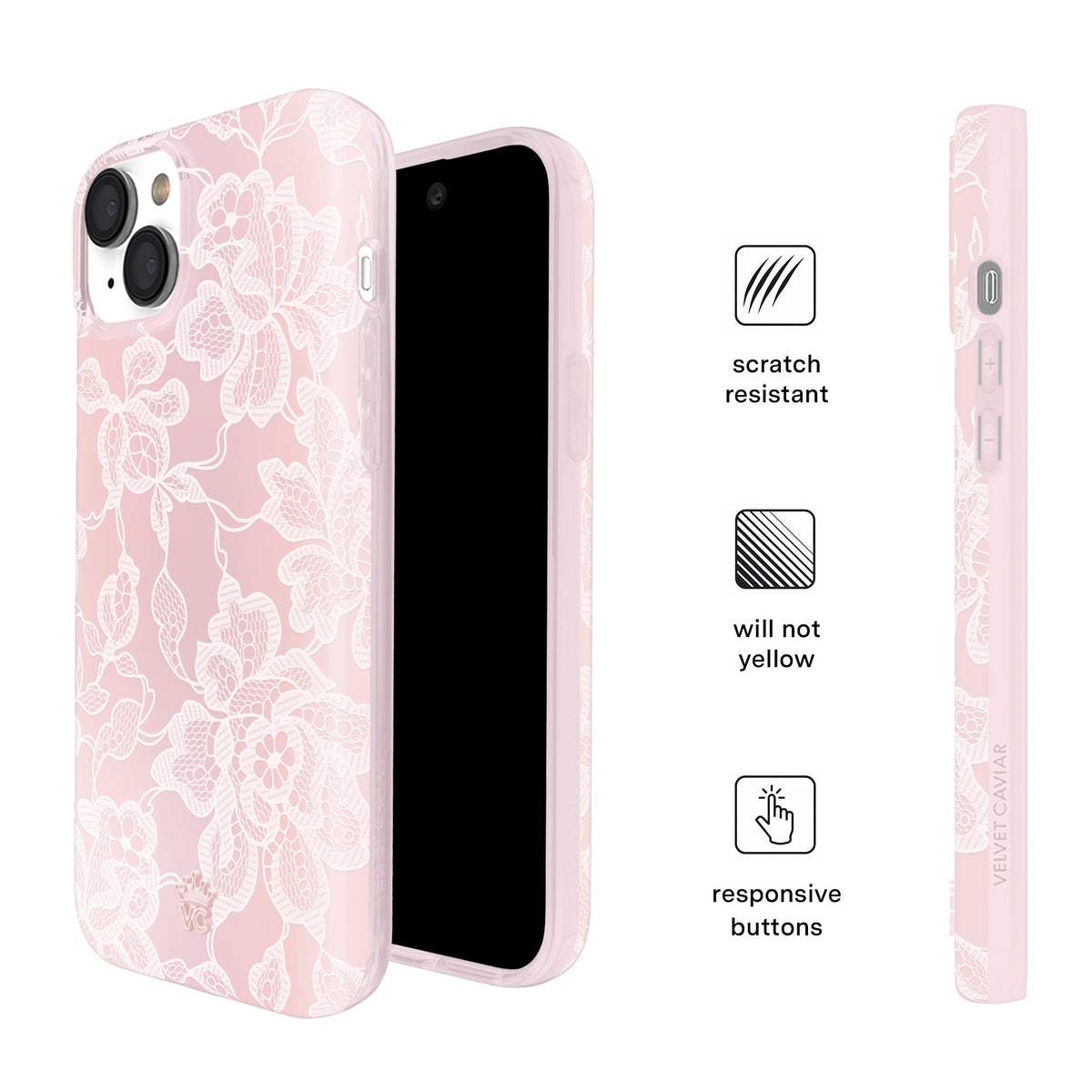 Undress Me Lace iPhone Case