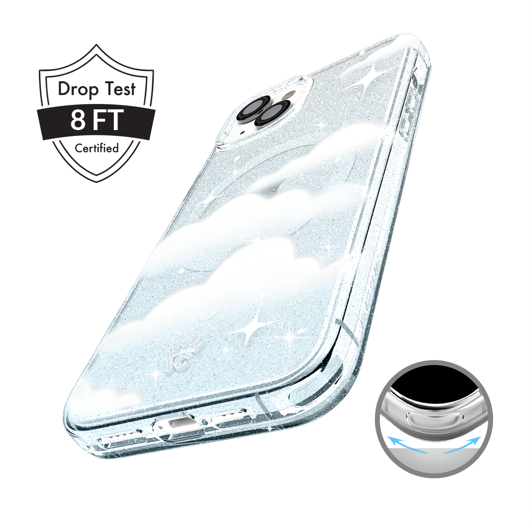 In the Clouds Stardust iPhone Case