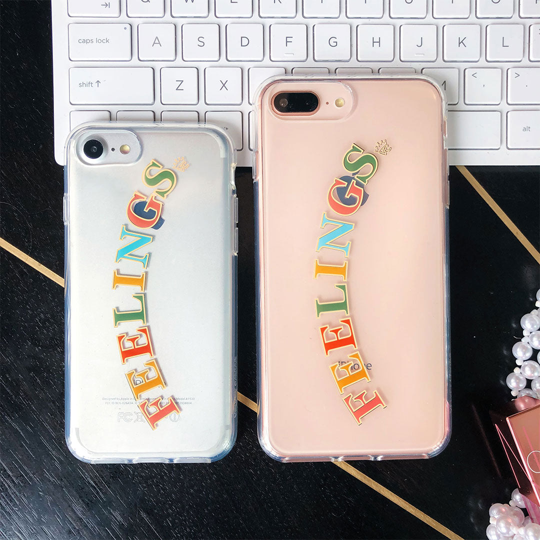 Feelings Clear iPhone Case