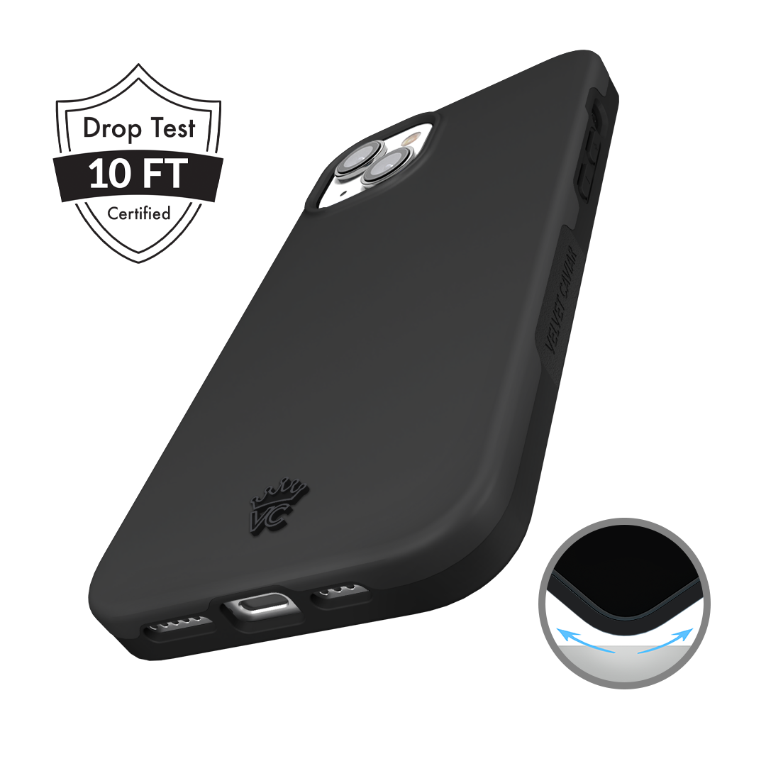 Just Black iPhone Case