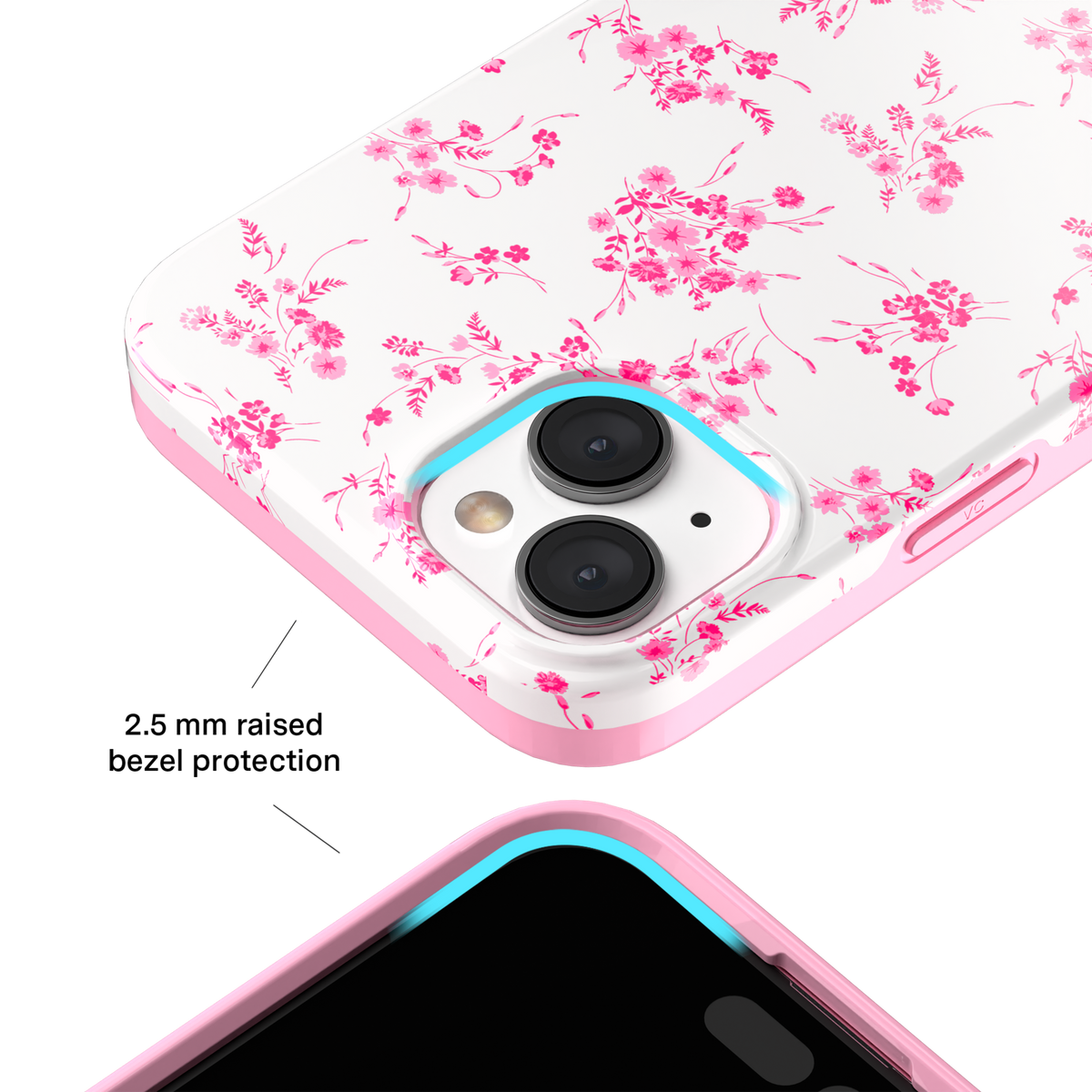 French Rose Floral iPhone Case