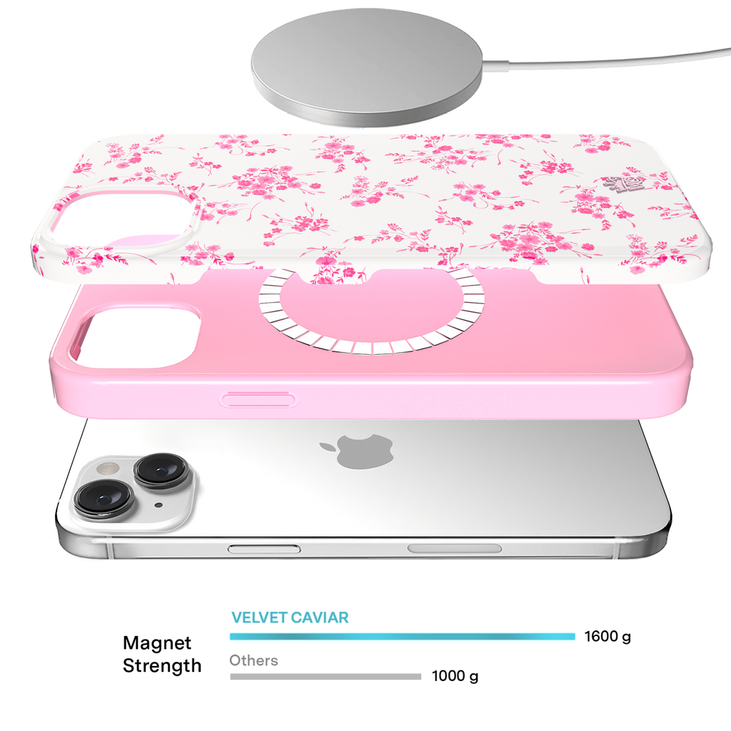 French Rose Floral iPhone Case