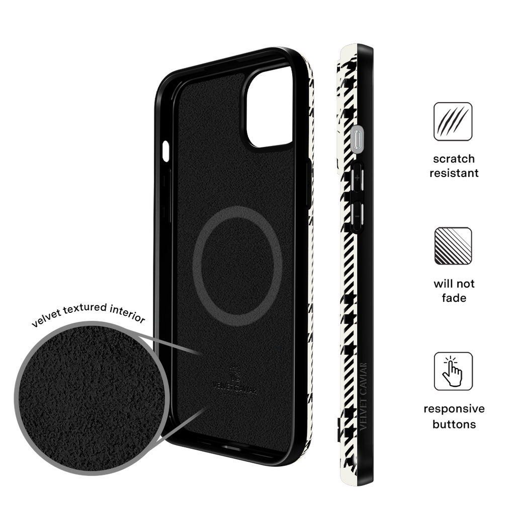 Houndstooth Sweater iPhone Case