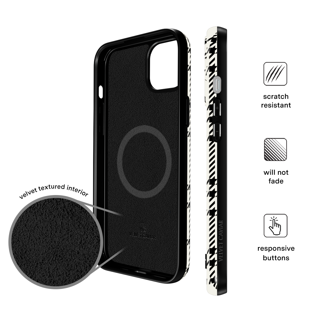 Houndstooth Sweater iPhone Case