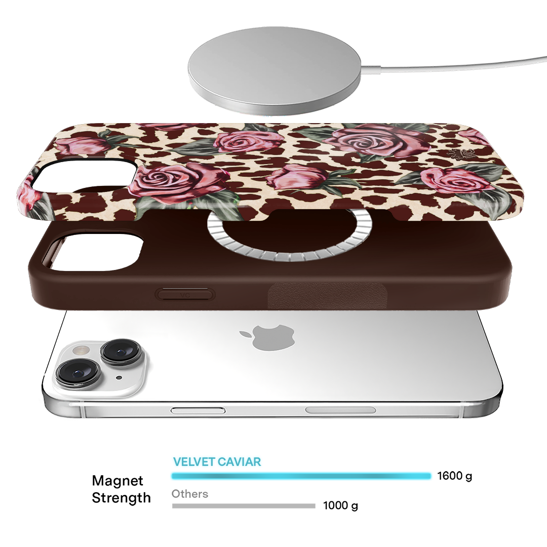 Rosy Leopard iPhone Case