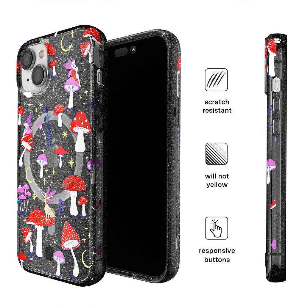 Mystic Mushrooms iPhone Case
