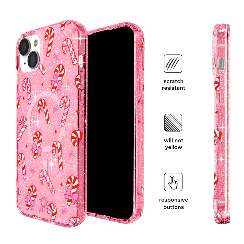 Pink Peppermint Princess iPhone Case