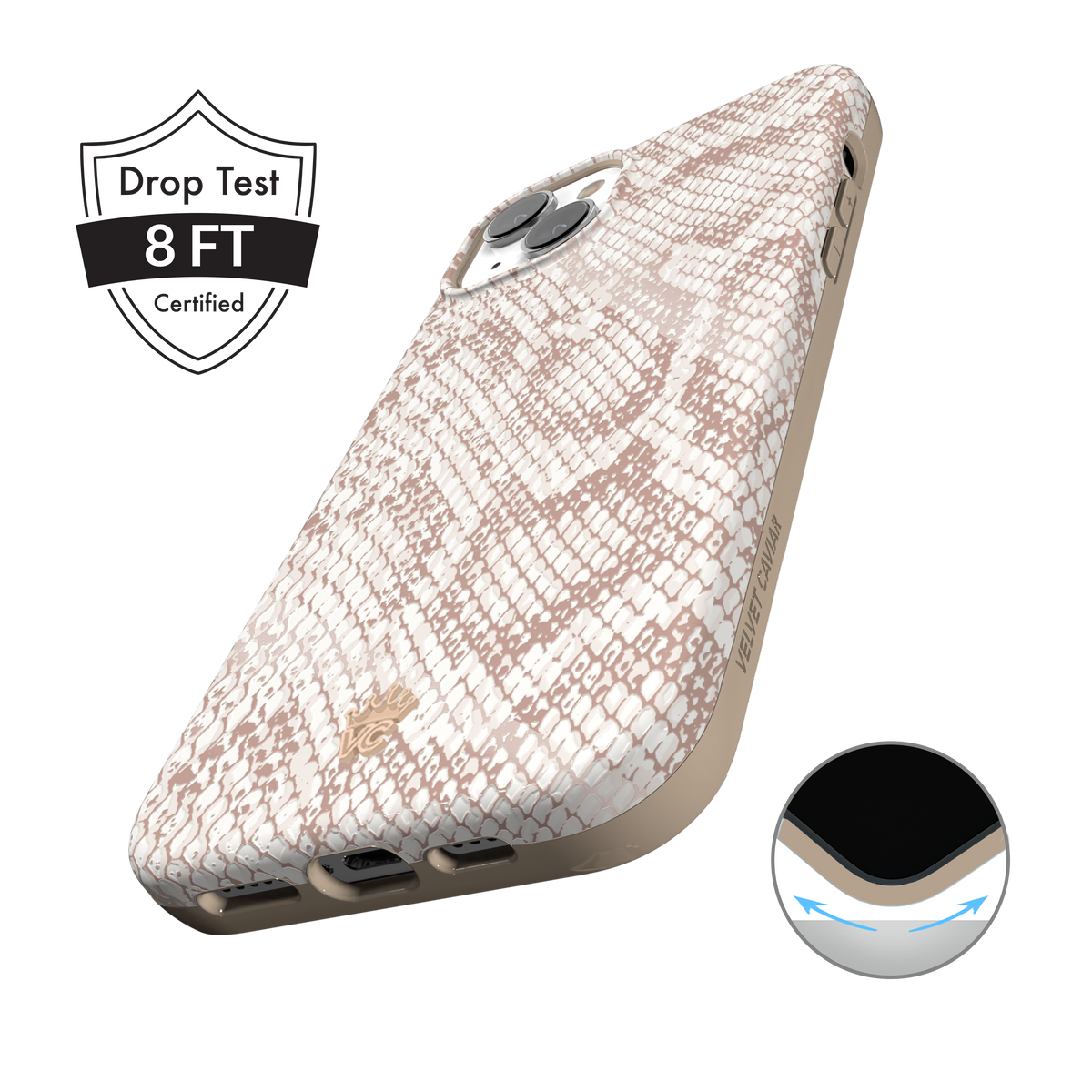 Nude Python iPhone Case