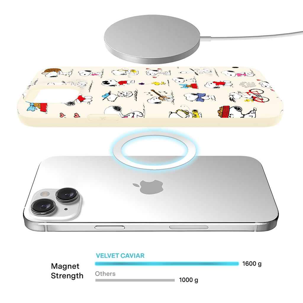 Snoopy Moods iPhone Case