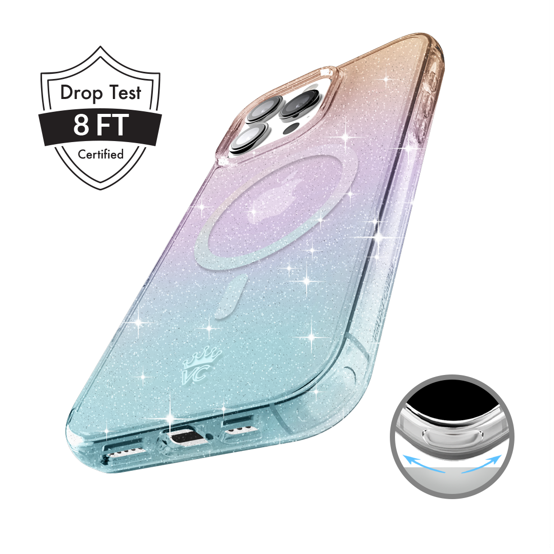 Ombre Stardust Glitter iPhone Case