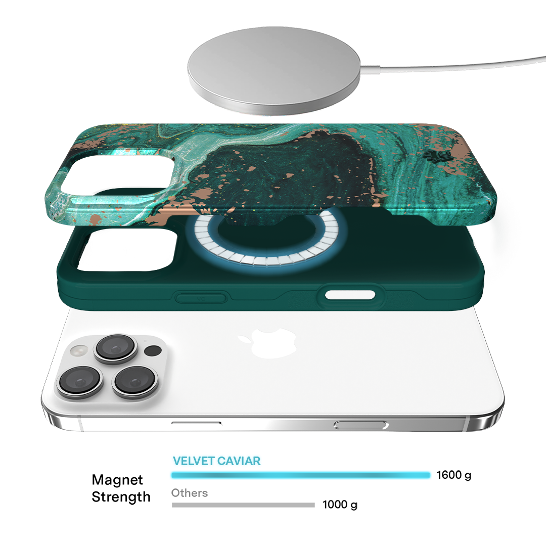 Emerald Marble iPhone Case