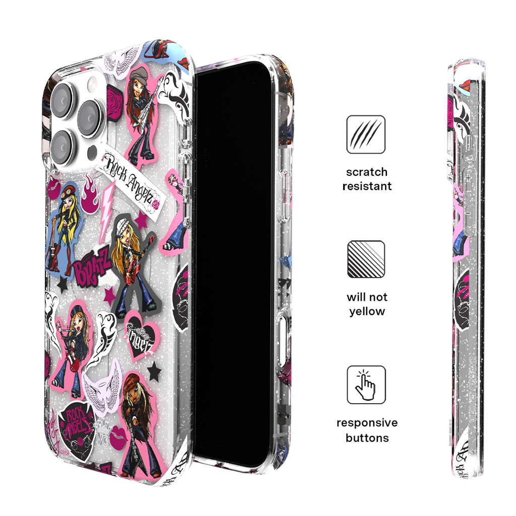 Bratz Rock Angelz Glitter iPhone Case