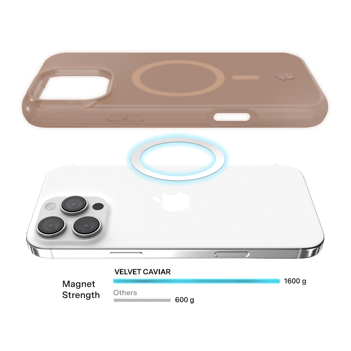 Cashmere Taupe Jelly iPhone Case