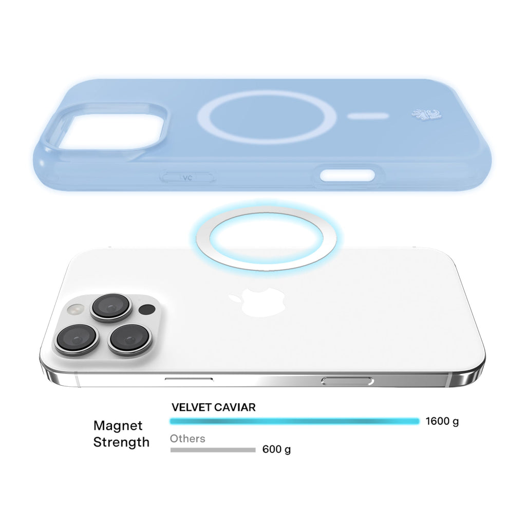 Glacier Blue Jelly iPhone Case